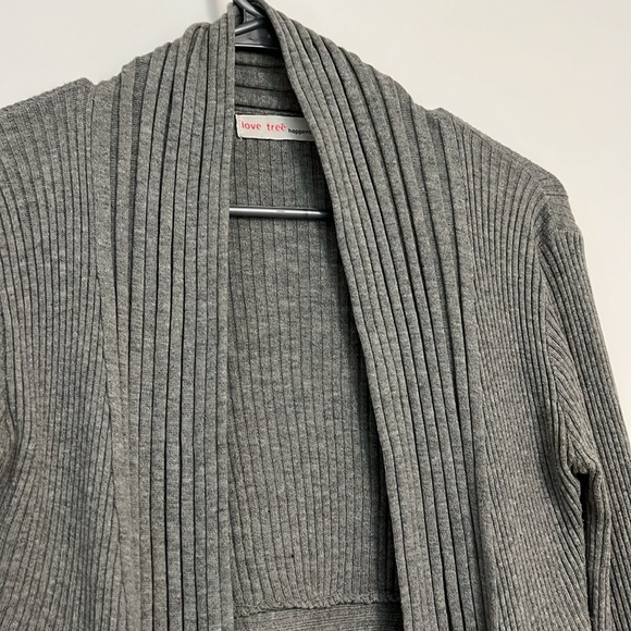 gray cardigan - Picture 2 of 3